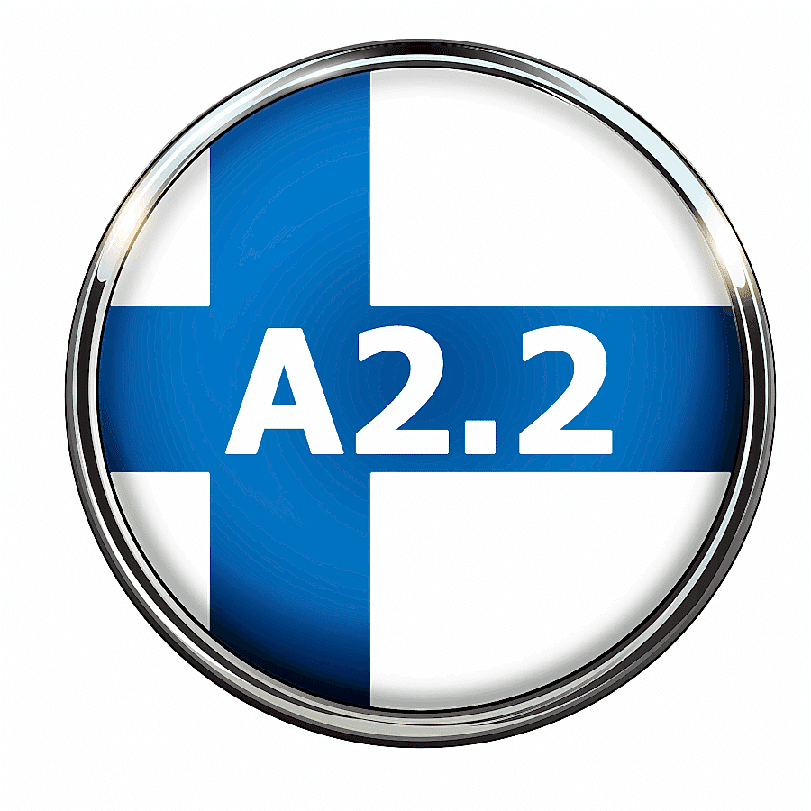 Иконка уровня финского языка А2.2