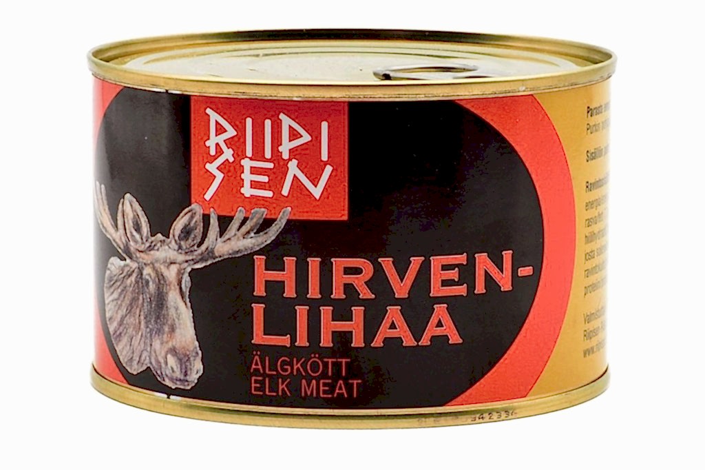 hirvenliha консервы из оленины