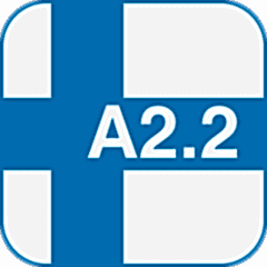 Иконка уровня финского языка А2.2
