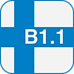 Иконка уровня финского языка В1.1